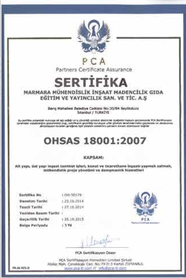 Ohsas 18001